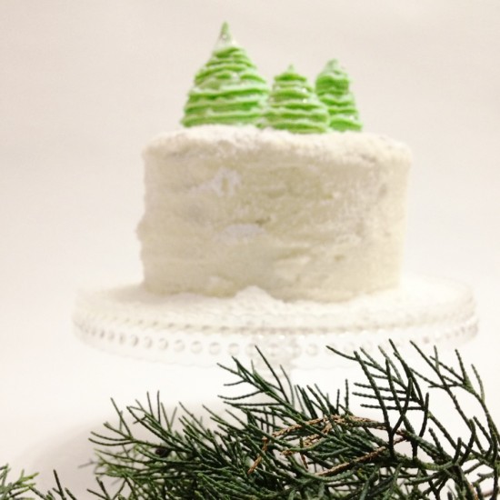 Ruffle Christmas Tree Cake Topper Tutorial Polka Dot Bride