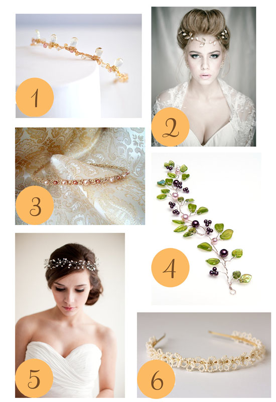 Bridal Hair Bands Polka Dot Bride