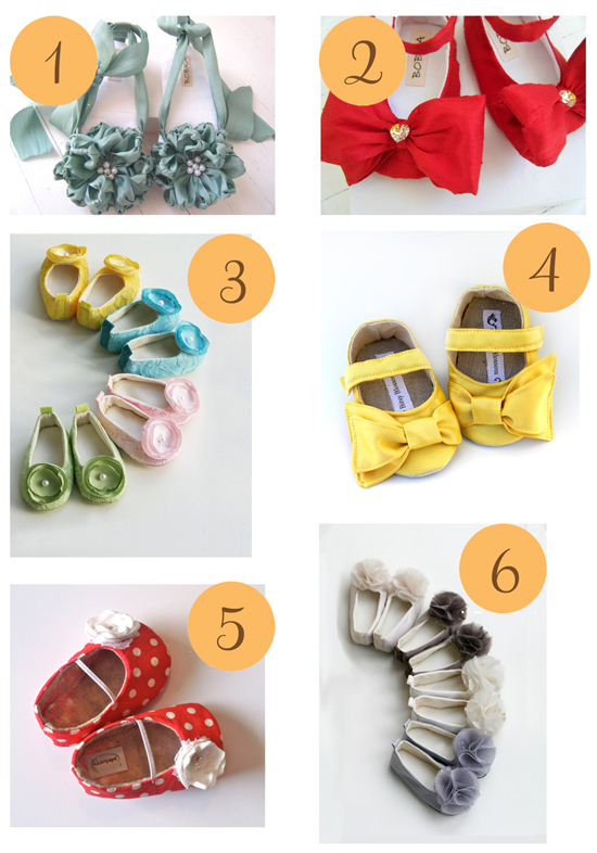 Etsy Bright Flower Girl Shoes Polka Dot Bride