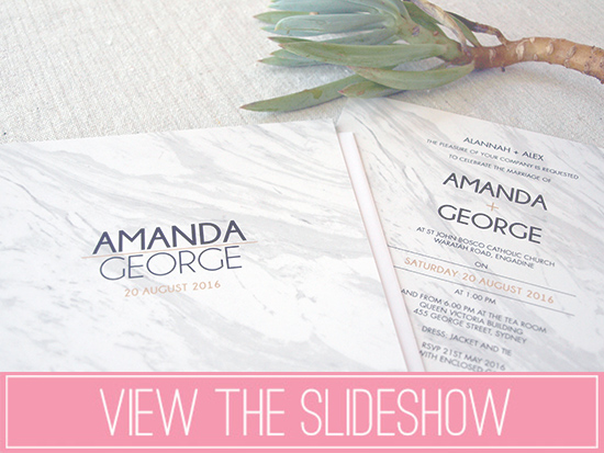 Marvelous Marble Wedding Ideas