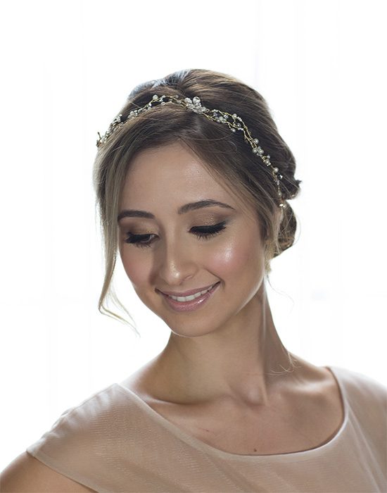 Metallic Bronze Wedding Makeup Tutorial