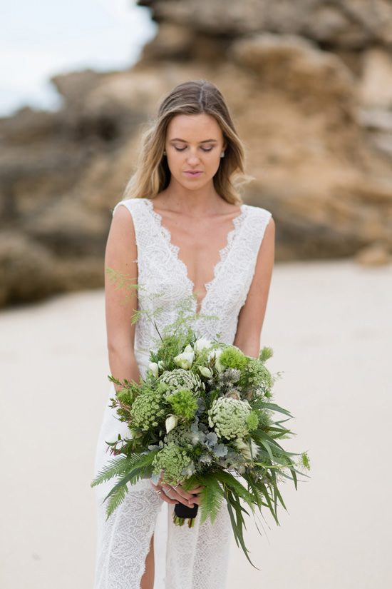 Black & White Ocean Bridal Ideas - Polka Dot Bride