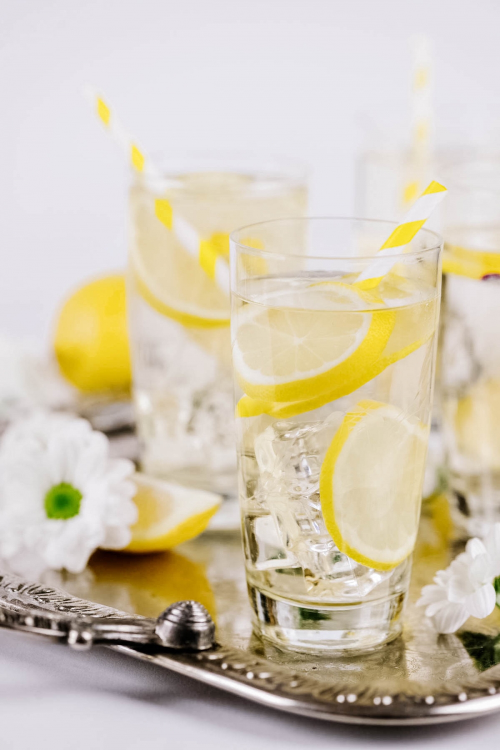 Elderflower Tom Collins Polka Dot Wedding