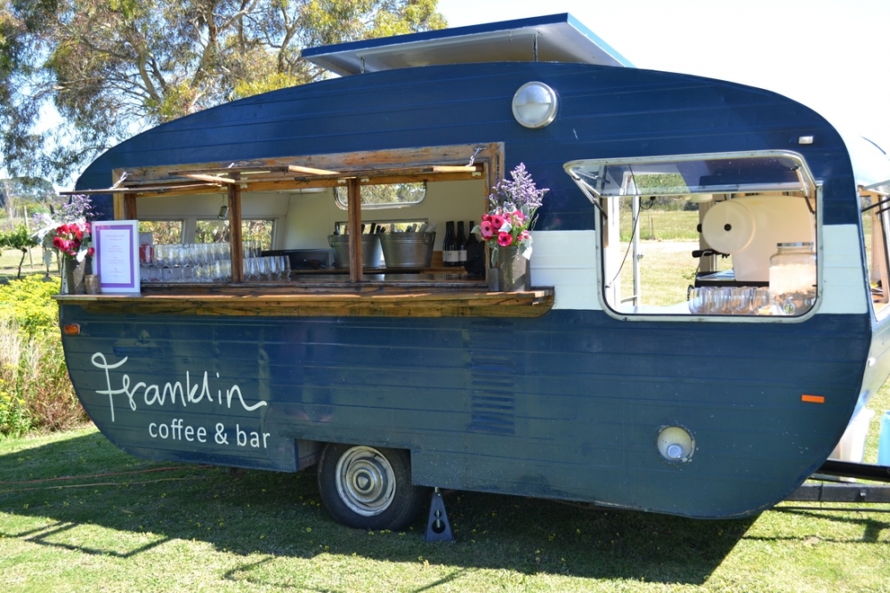 Mobile Drink Catering & Caravan Bars In Victoria Polka Dot Wedding