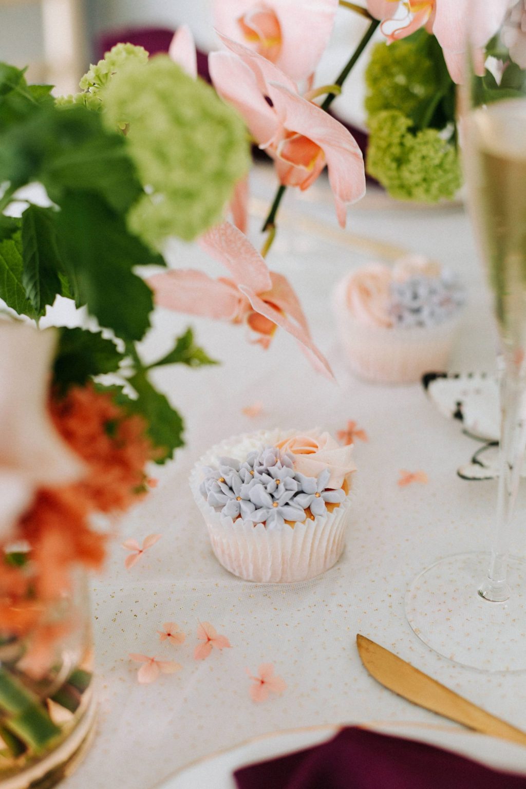 Elegant & Pastel Spring Wedding Ideas Polka Dot Wedding