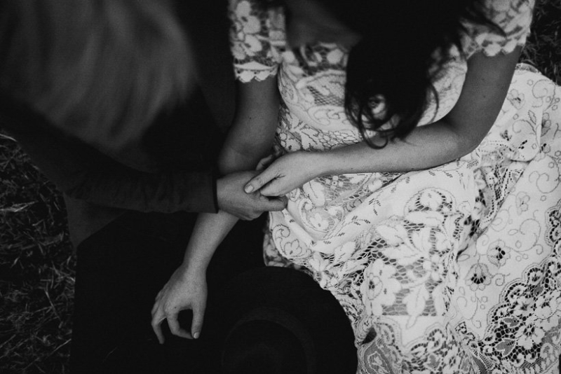 Vintage lace wedding dress Lost in Paris bridal