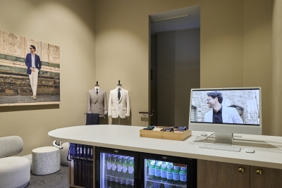 Wedding suit shopping in Melbourne on Collins Street at Institchu's new flagship store.