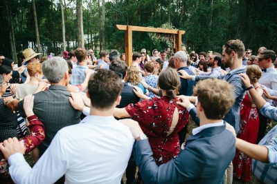 Circle of Love in wedding ceremony. By Sarah Tolmie.