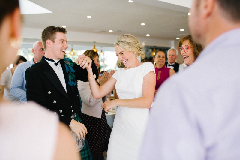 Avoca Beach House breakfast wedding. Image by Sandra Henri Photography