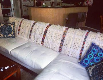 Moroccan wedding blanket