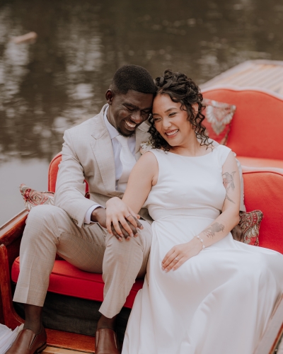 Sneha & Mubiana’s Melbourne Botanic Gardens Wedding