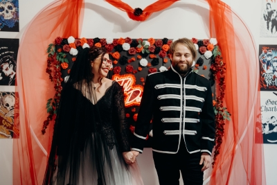 Nikita & Matt’s Moody Alternative Wedding in New South Wales