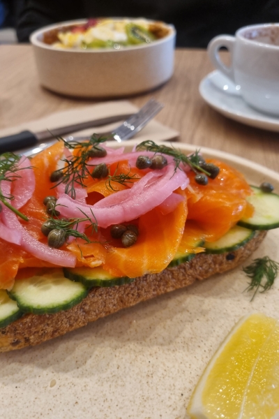 A french breakfast at Dreamers Cafe Balnarring